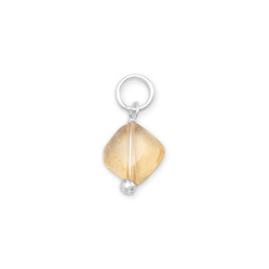 Citrine Charm - November Birthstone